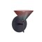 Besa Lighting Kona Mini Sconce, Bi-color, Bronze Finish, 1x5W LED 1SW-117691-LED-BR - alternate 1